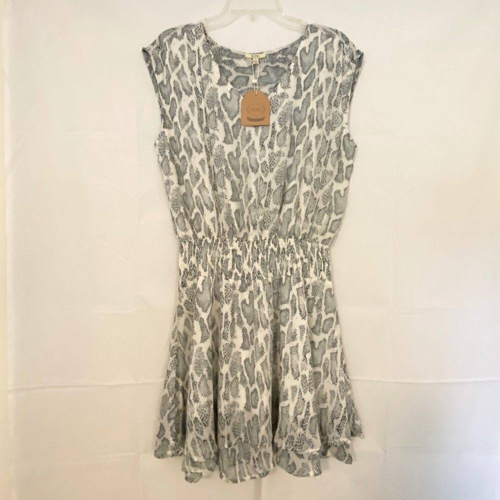 NWT Kori Snake Skin Print Dress Small
